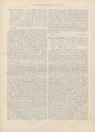 5-6 [Rezension] Otto, Jo. Car. Th. Eques de (Ed.), Justini, philosophi et martyris, Opera quae feruntur omnia. Tom. III, Pars I: Opera Justini subditicia. Editio tertia plurimum aucta et emendata