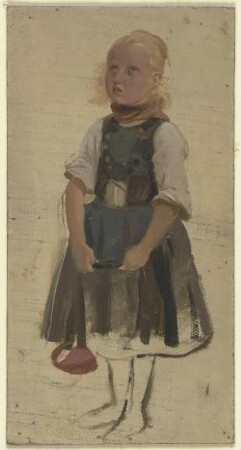 Kleines Bauernmädchen