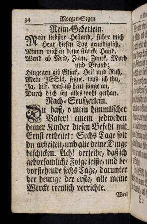 34-45, Reim-Gebetlein...