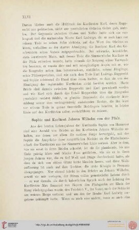 Sophie und Kurfürst Johann Wilhelm von der Pfalz