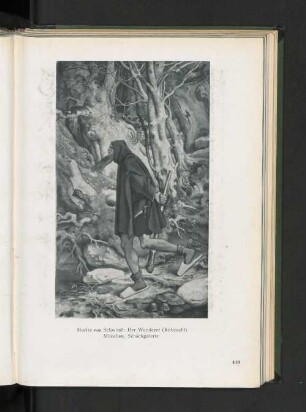 Der Wanderer (Rübezahl). München, Schackgalerie.