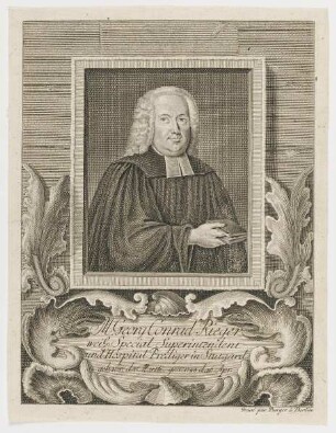 Bildnis des Georg Conrad Rieger