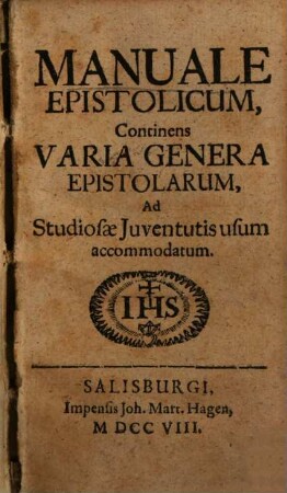 Manuale epistolicum