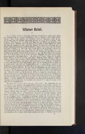 Wiener Brief. II.