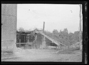 Regiments-Gefechtsstand bei Thourout (= Torhout, Bez. Brügge, Belgien)