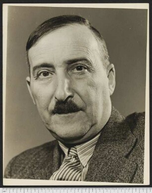 Porträtaufnahme Stefan Zweig