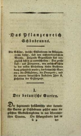 Beschreibung des Kaiserlichen Lustschlosses Schönbrunn und des nahen befindlichen Gartens, 2