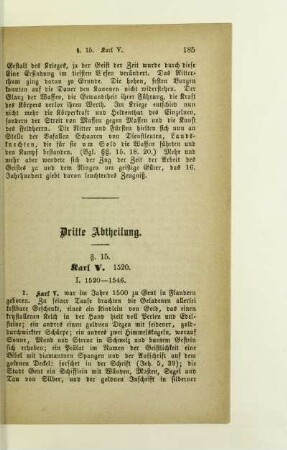 Dritte Abtheilung