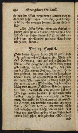 454-475, Das 13. Capitel