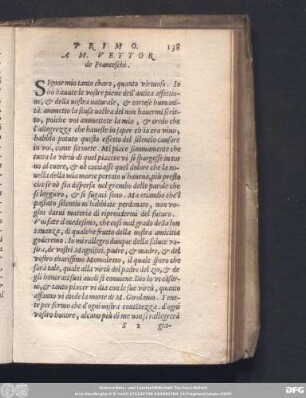 A M. Vettor de Franceschi.