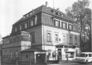 Dresden-Neustadt, Bischofsweg 31. Wohnhaus mit Laden (2. H. 19. Jh.). Straßenansicht