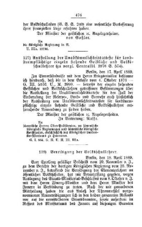 Vereidigung der Volksschullehrer : [V. Volksschulen]