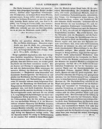 Froriep, R.: Studien zur operativen Heilung des Stotterns. Weimar: Verlag des Landes-Industrie-Comptoir 1843