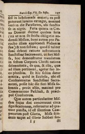 137-146, Quae autem particulariter Missam ...
