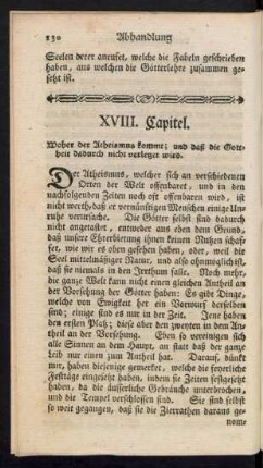 XVIII. Capitel