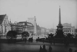 Hochhaus Kroch & Mendebrunnen & Neues Theater