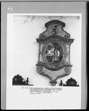 Epitaph des Pfarrers Kaspar Rudolphi