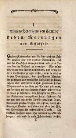 Beyträge zur Ergänzung der deutschen Litteratur und Kunstgeschichte, 1