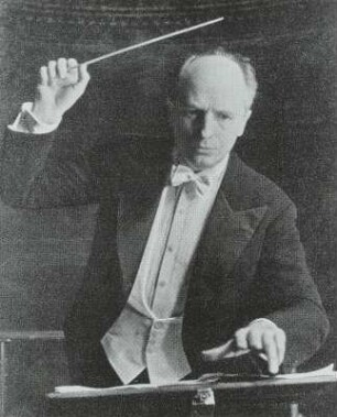 Bildnis des Dirigenten, Komponisten und Generalmusikdirektors Carl Schuricht