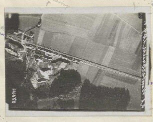 Regina-Sandstein-Ziegelwerke südlich Emmering, Bahnlinie München - Buchloe (2400 m)