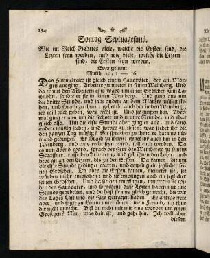 154-164, Sontag Septuagesimae