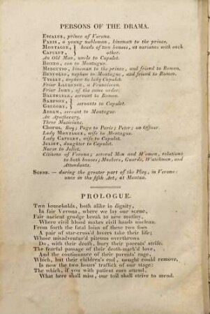 Will. Shakspeare's choicest plays, 1. Romeo and Juliet. Midsummer-Night's Dream