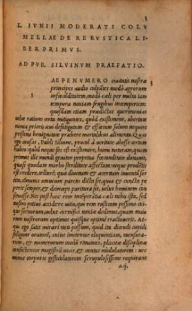 L. Ivnii Moderati Colvmellae De Re Rvstica Libri XII. : Eiusdem de Arboribus liber separatus ab alijs