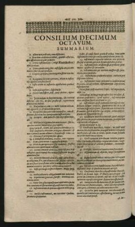 Consilium Decimum Octavum
