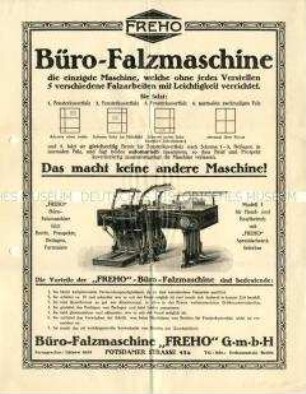 Büro-Falzmaschine