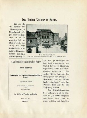 Das Intime Theater in Berlin