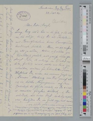 Brief an Emil Litten