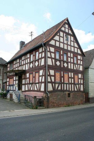 Fachwerkwohnhaus; Büdingen, Orleshäuser Hauptstraße 30