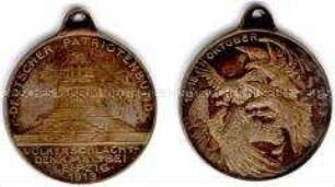 tragbare Medaille 100 Jahre Völkerschlacht