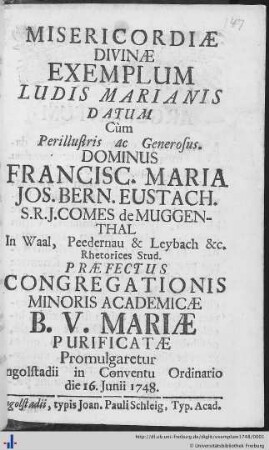 Misericordiae Divinae Exemplum