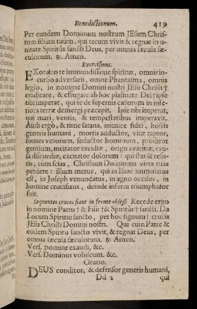 419-426, Exorcismus; ...