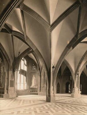Meißen, Albrechtsburg, Innenraum, Kirchensaal (Großer Saal) im 1. Obergeschoss
