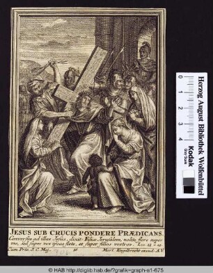 Jesus sub crucis pondere praedicans.