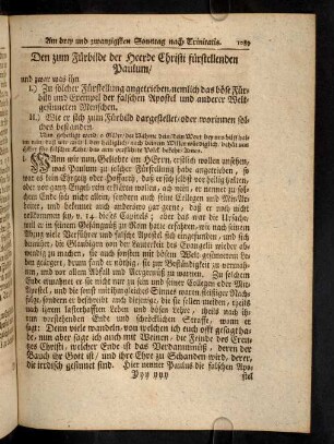 1089-1100, I. Wann wir nun, Geliebte im Herrn, erstlich wollen ...