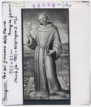 Pietro Perugino: Der selige Giacomo della Marca. Perugia, Galerie