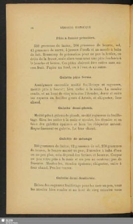 Galette demi-plomb