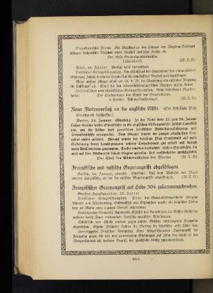 Französische und russische Gegenangriffe abgeschlagen.