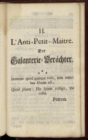 L' Anti-Petit-Maitre.