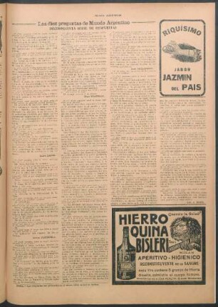 Las diez preguntas de Mundo Argentino : Décimoquinta serie de respuestas