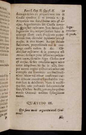 63-85, Quaestio III