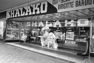Reklame für den Film "Shalako" im Kino Kurbel.