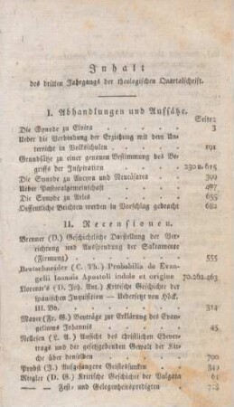 817-819 Inhaltsverzeichnis