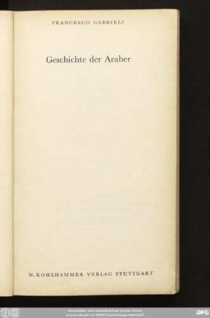 Geschichte der Araber
