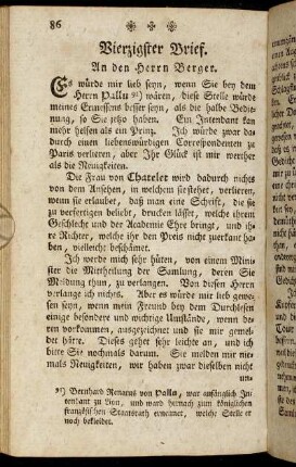 Vierzigster - Neun und vierzigster Brief.