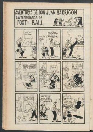 Aventuras de don Juan Barrigón : La temporada de foot-ball