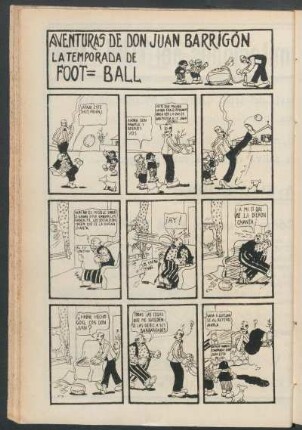 Aventuras de don Juan Barrigón : La temporada de foot-ball